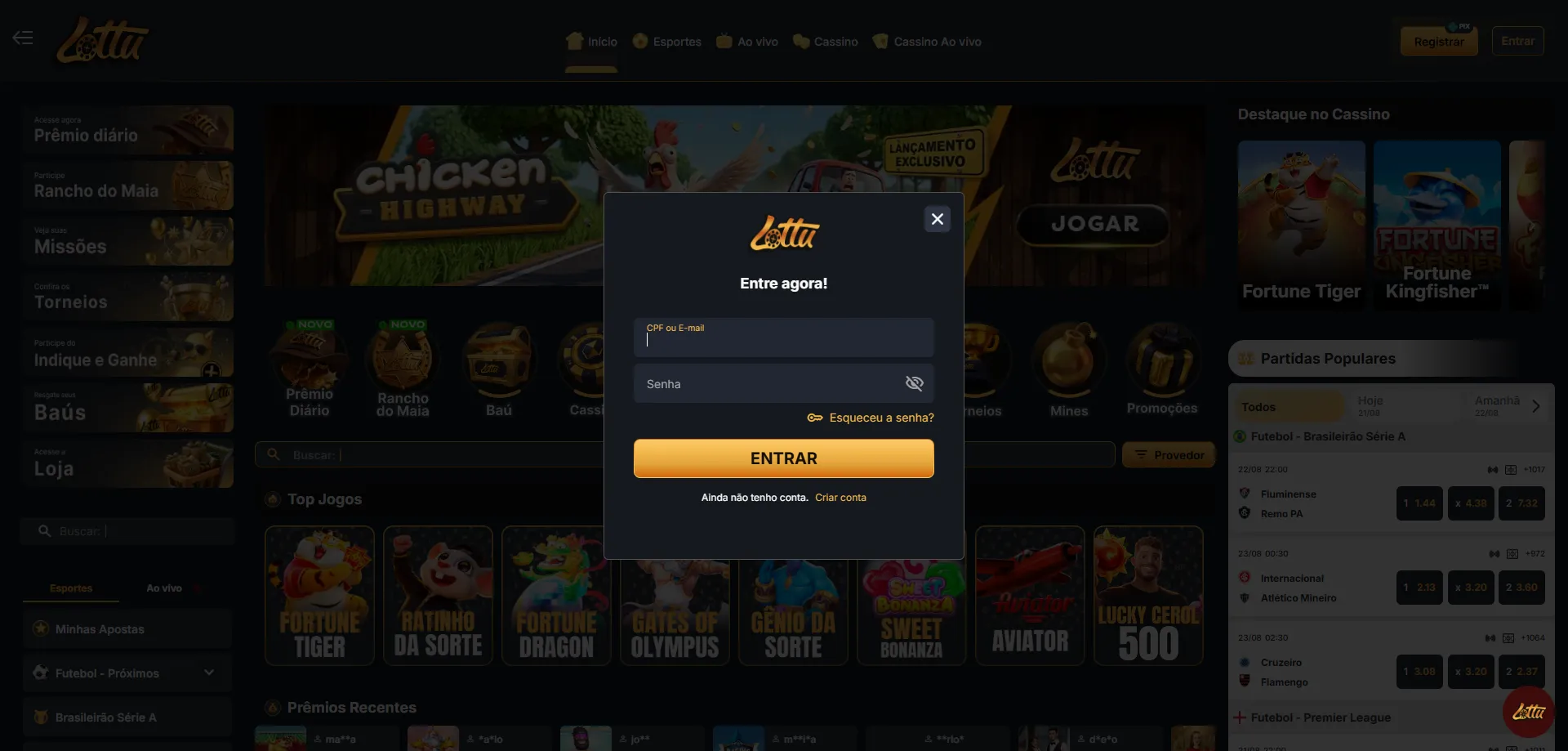 Lotus Bet login — acesse sua conta no casino online brasileiro